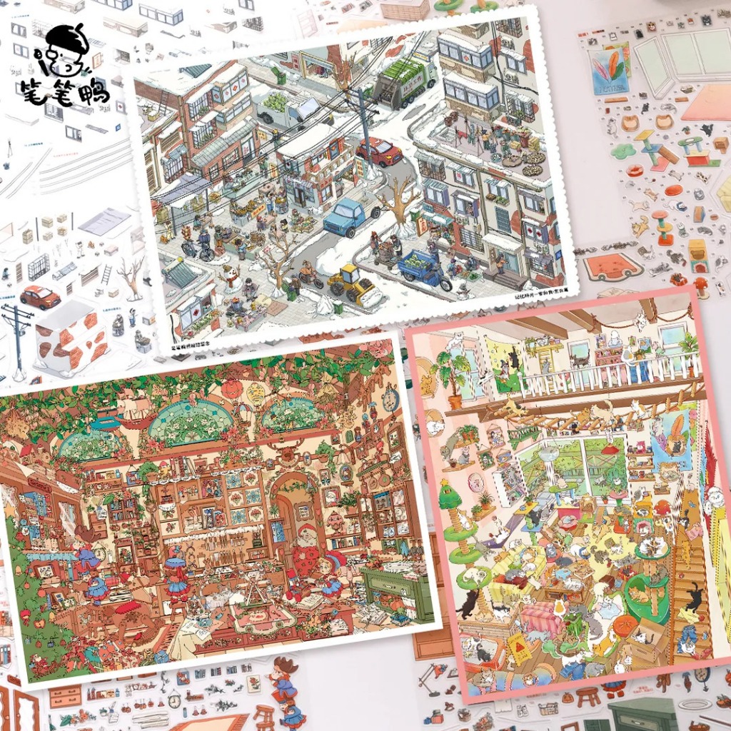 สติ๊กเกอร์ 3D [DANN.Studio] - Collection 3,4,6 (Bib Duck) - DUC-B3,4,6