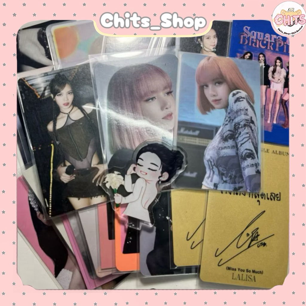 [ OFF ] การ์ดไอดอล Lisa BlackPink ของแท้ YG (READ DESCRIPTION) [ Chits_Shop ]