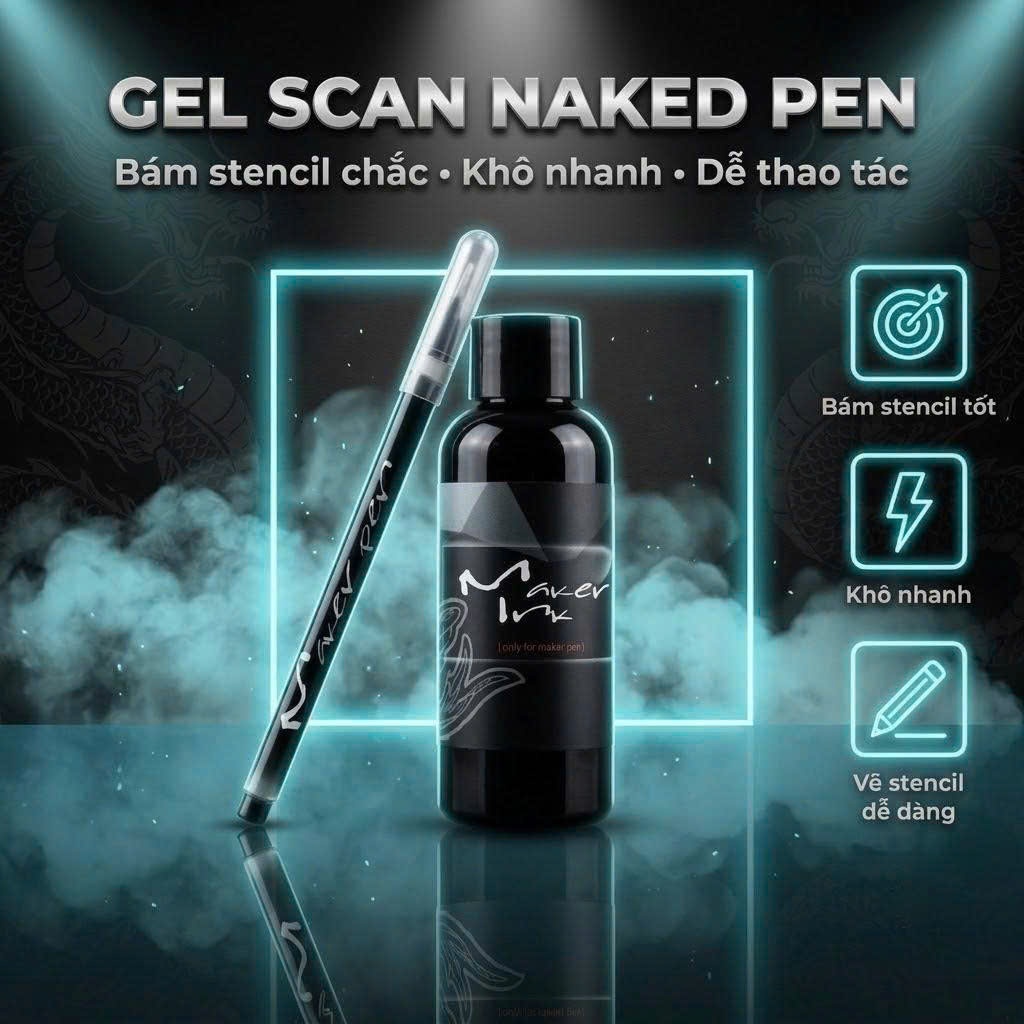 Maker Pen Swallow Paint Shaping Pen (ปากกา + ขวดหมึก Combo)