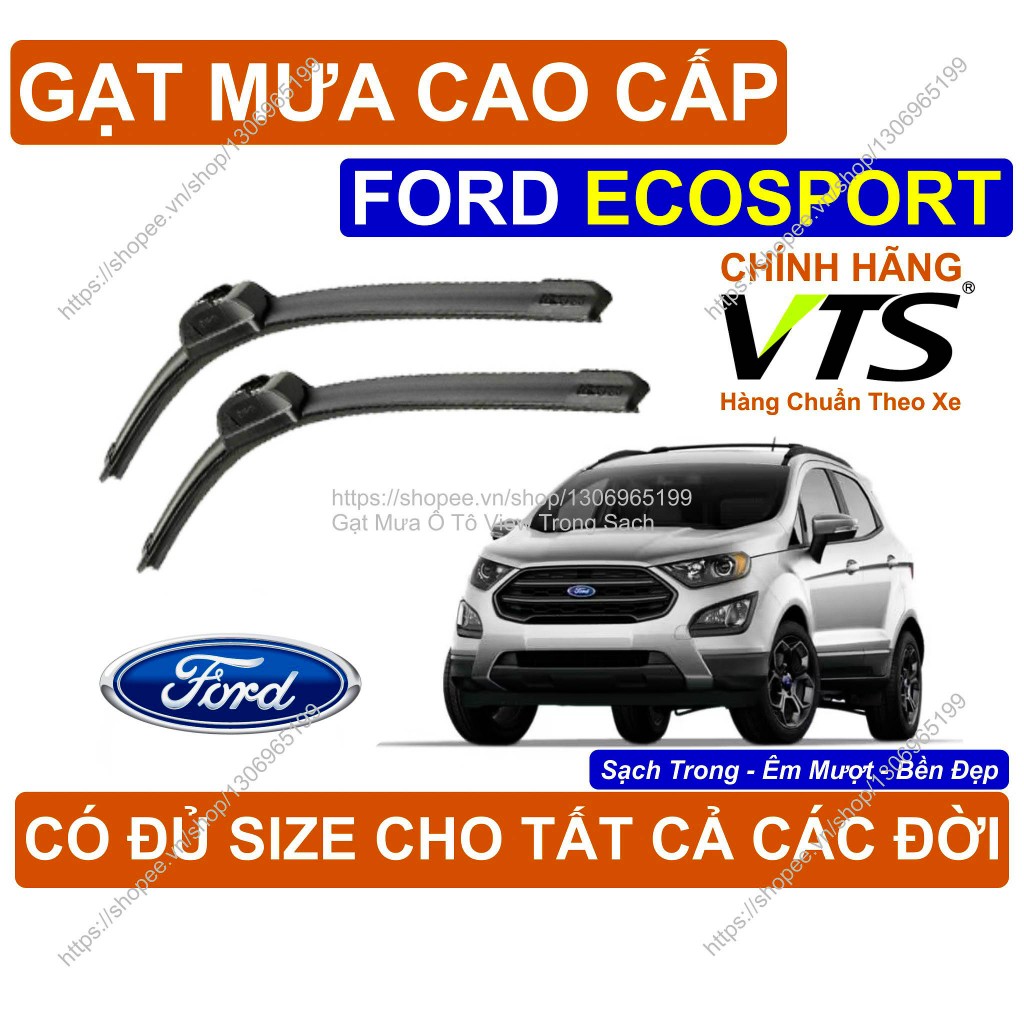 ที่ปัดน้ําฝน Ford Ecosport Premium ที่ปัดน้ําฝน Ford Ecosport คู่ มีขนาดสําหรับรุ่น Ford Ecosport