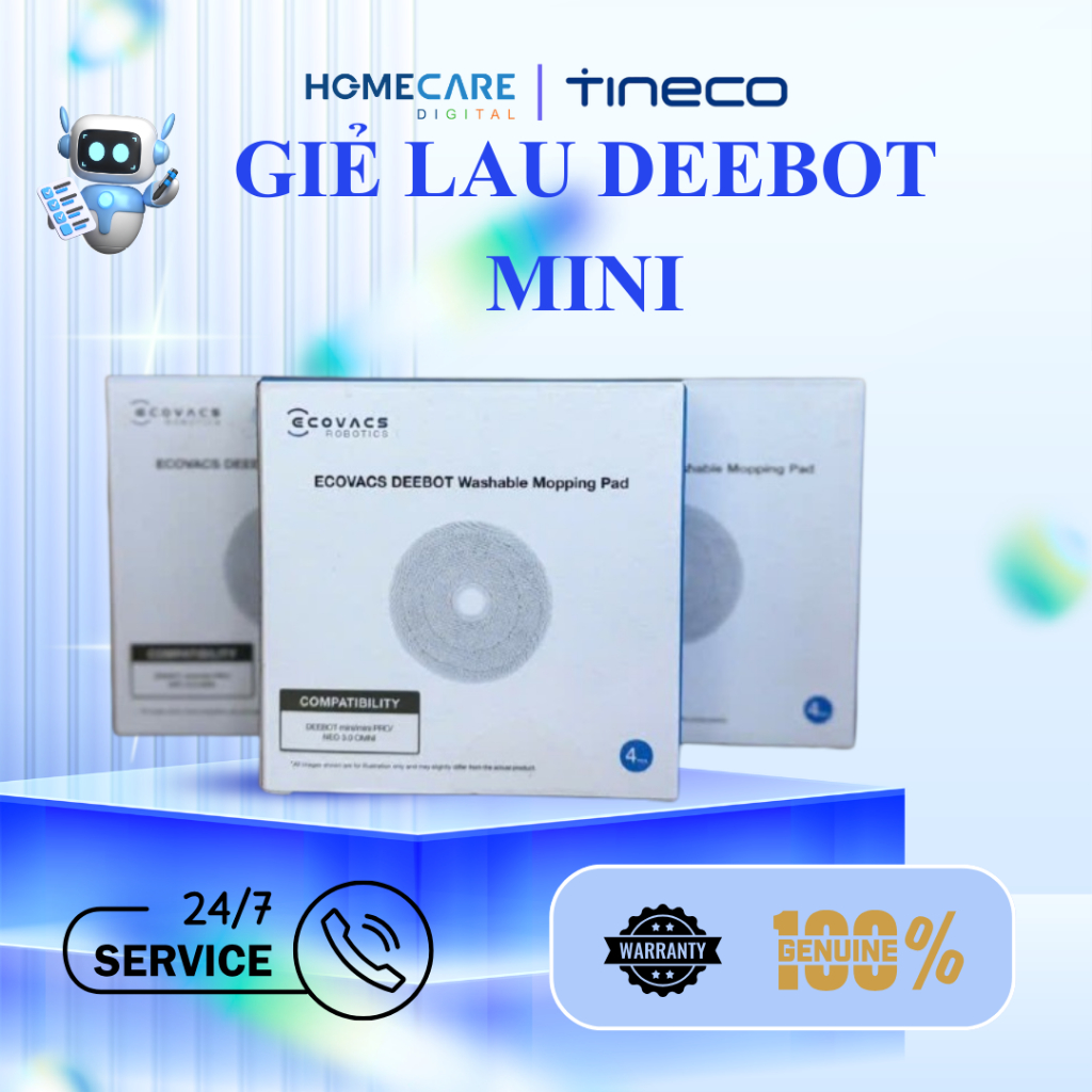 Deebot Mini Mop Set - สินค้าของแท้ (1 คู่)