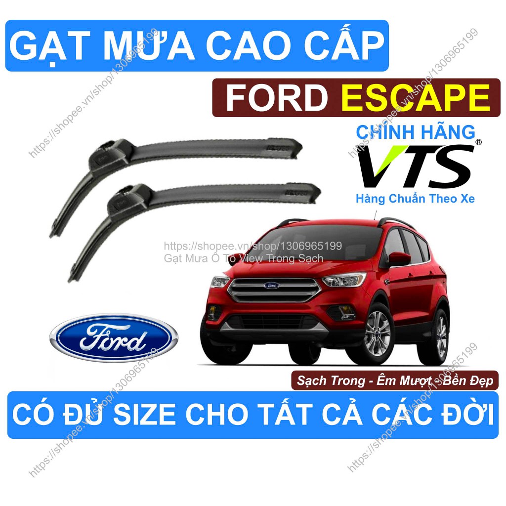 ที่ปัดน้ําฝน Ford Escape Clean, ที่ปัดน้ําฝน Ford Escape คู่, มีจําหน่ายทุกขนาดสําหรับรถยนต์ Ford Es