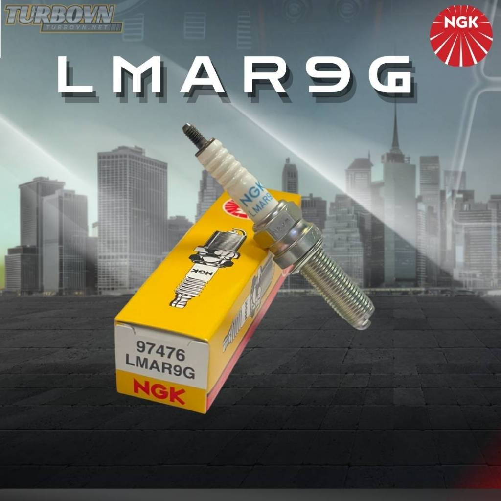 หัวเทียน NGK 97476 LMAR9G สําหรับ Ninja 400, Sh350, NVX, Baggio....