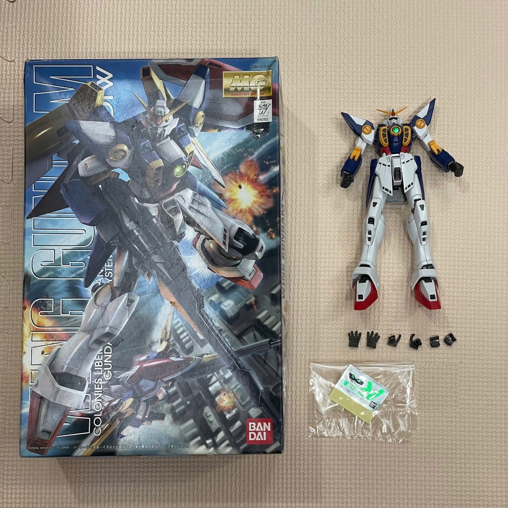 [2nd] ของแท้ Bandai Gundam mg 1/100 Wing TV Ver body รุ่น [2nd - โปรดอ่านคําอธิบายให้ละเอียด]]