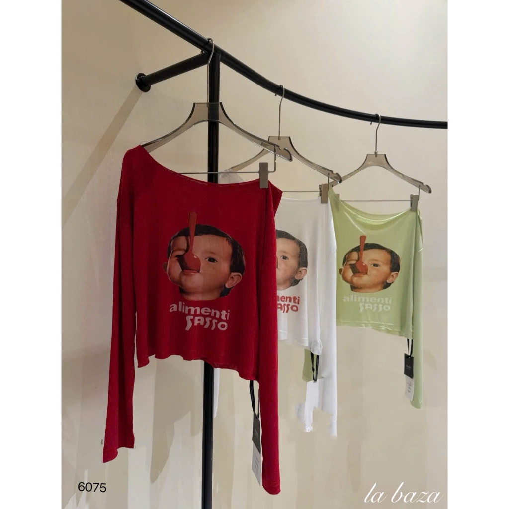 เสื้อยืดไหล่ LeCh 6075