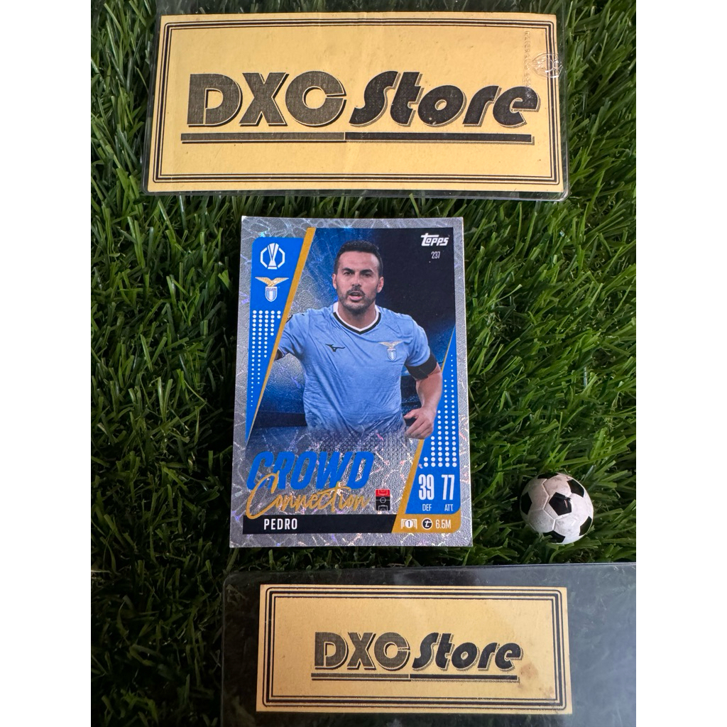 [ ของแท้ ] - CROWD CONNECTION - TOPPS MATCH ATTAX 2025 - PEDRO (LAZIO)
