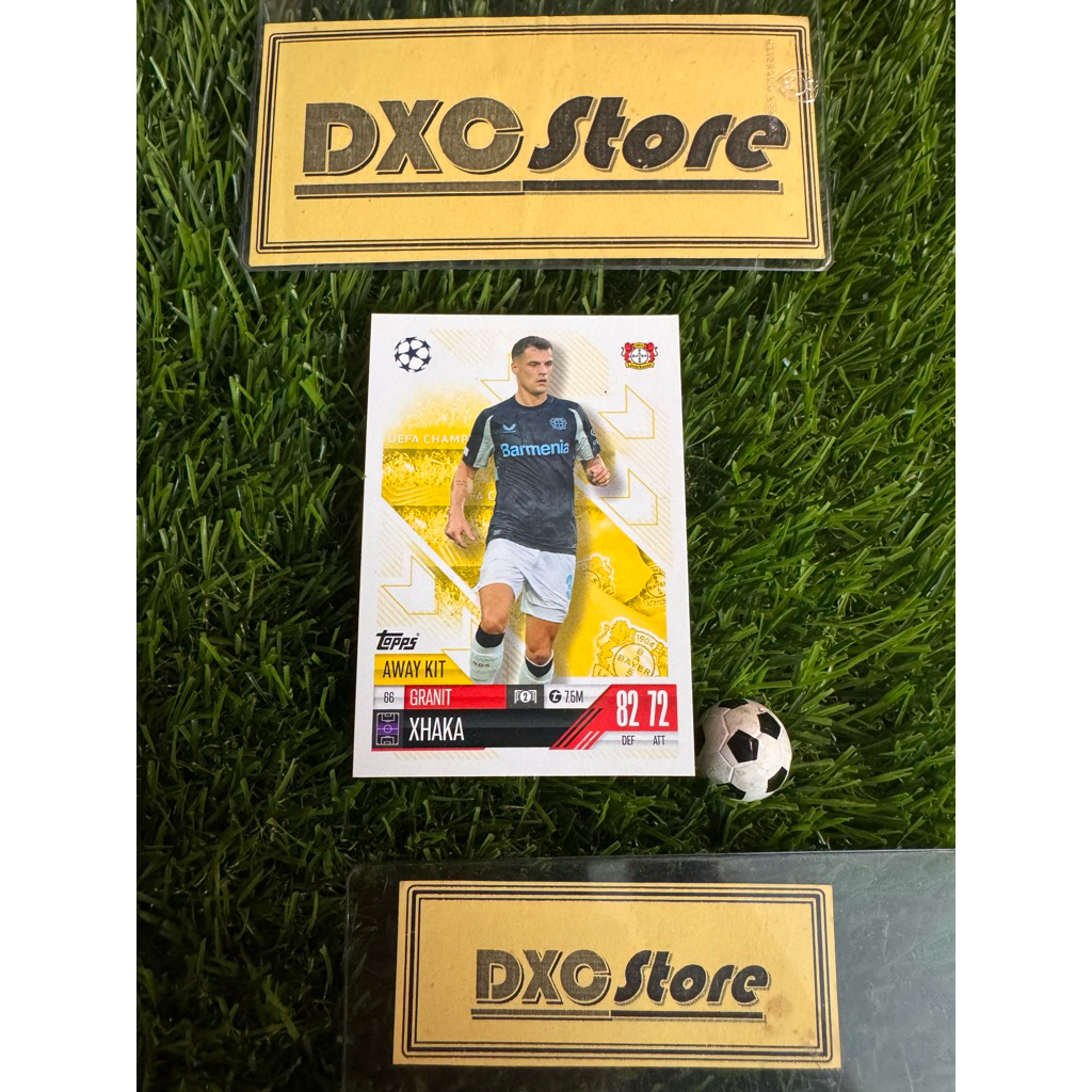 [ ของแท้ ] - TOPPS MATCH ATTAX 2025 - GRANIT XHAKA (BAYER 04 LEVERKUSEN)