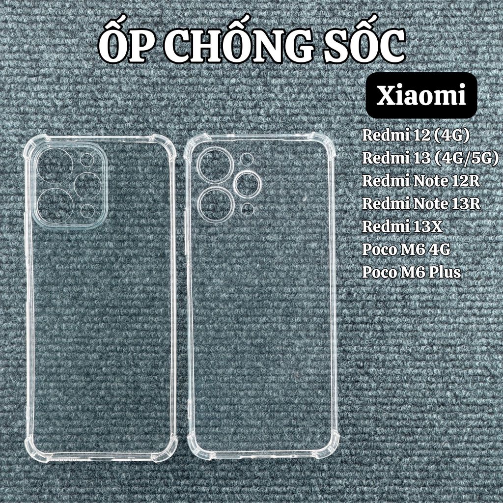 เคสแบบยืดหยุ่นสําหรับ Xiaomi Redmi 12 4G / Redmi Note 12R / Redmi 13 4G / Redmi 13X / Redmi Note 13R