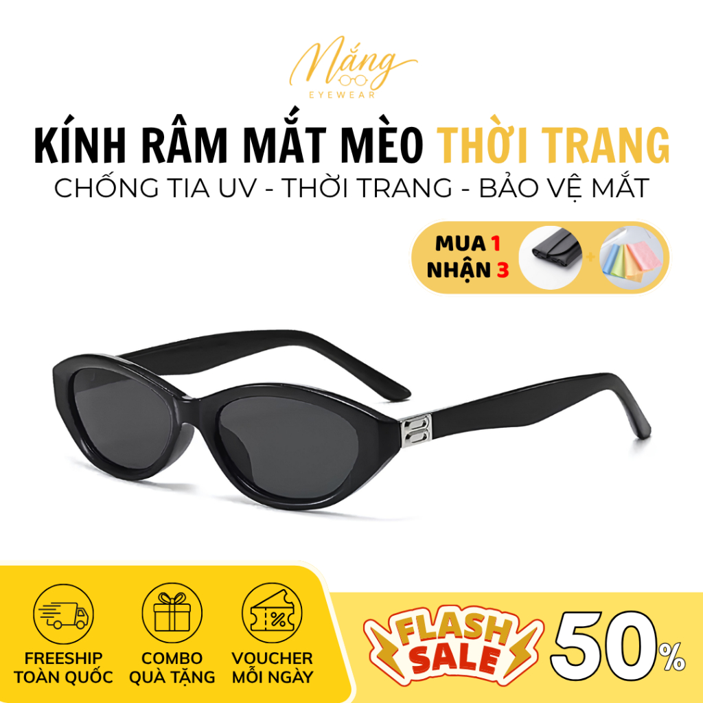 แว่นกันแดด Cat Eye สําหรับผู้ชายและผู้หญิง Anti-UV400 Y2K Retro เกาหลี Cool แว่นตากันแดดแฟชั่น T604
