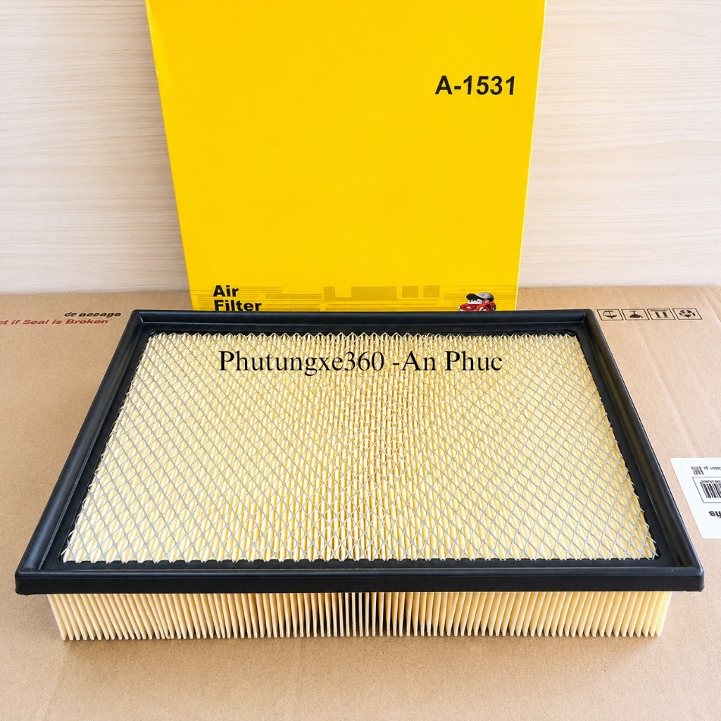กรองอากาศเครื่องยนต์พรีเมี่ยมสําหรับ Mitsubishi Triton 4N16 2.4 2024 -2026 ยี่ห้อ JS Asakashi Japan 