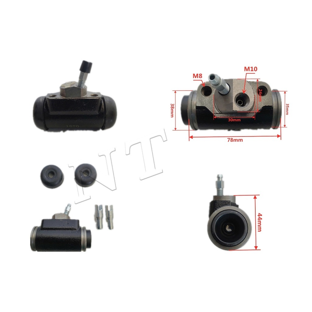 ล้อยกเบรค CYLINDER 22673-7203 FD25/RH เหมาะสําหรับ: HELI FD25/RH -TOYOTA 6F. อะไหล่รถยก