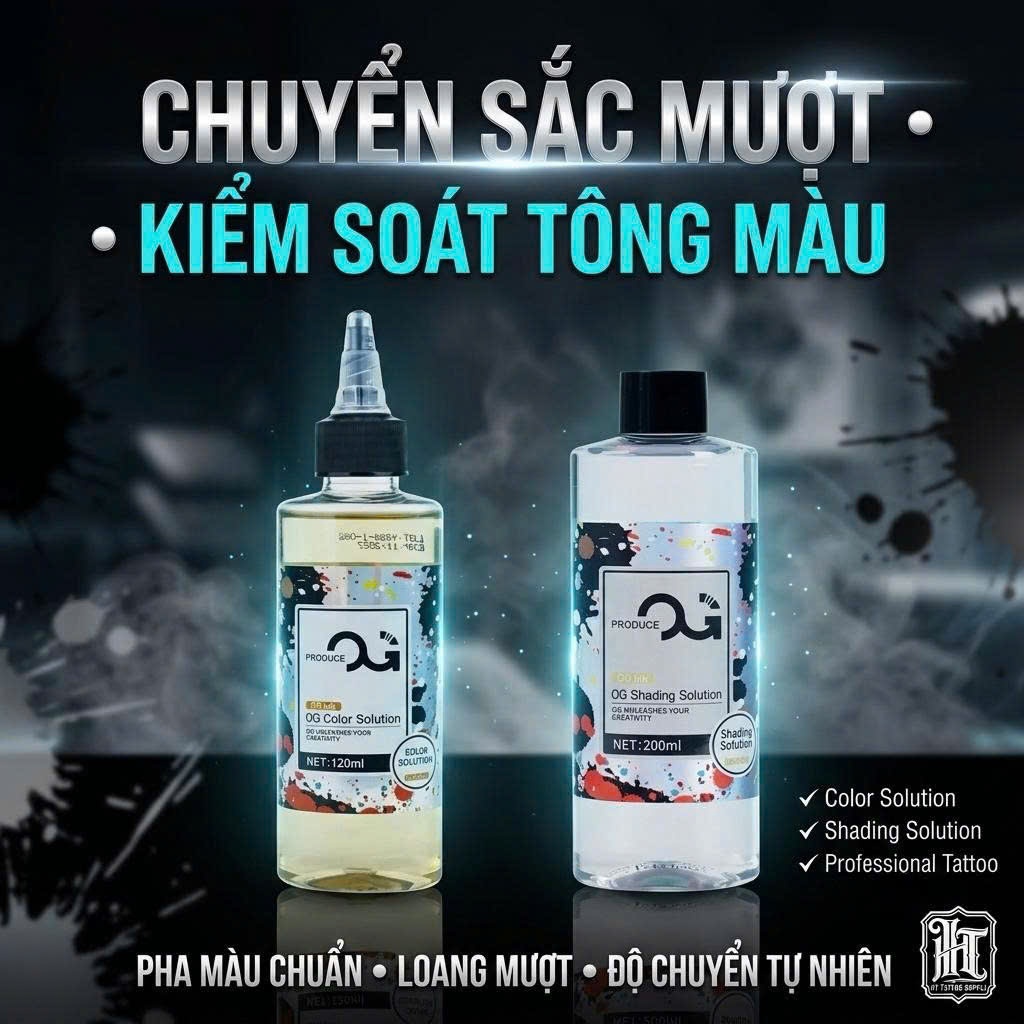 OG Ink Mixer 120ml/200ml – การผสมสีอย่างรวดเร็ว หมึกบางง่ายต่อการควบคุม ช่วยให้หมึกเรียบ สีสม่ําเสมอ