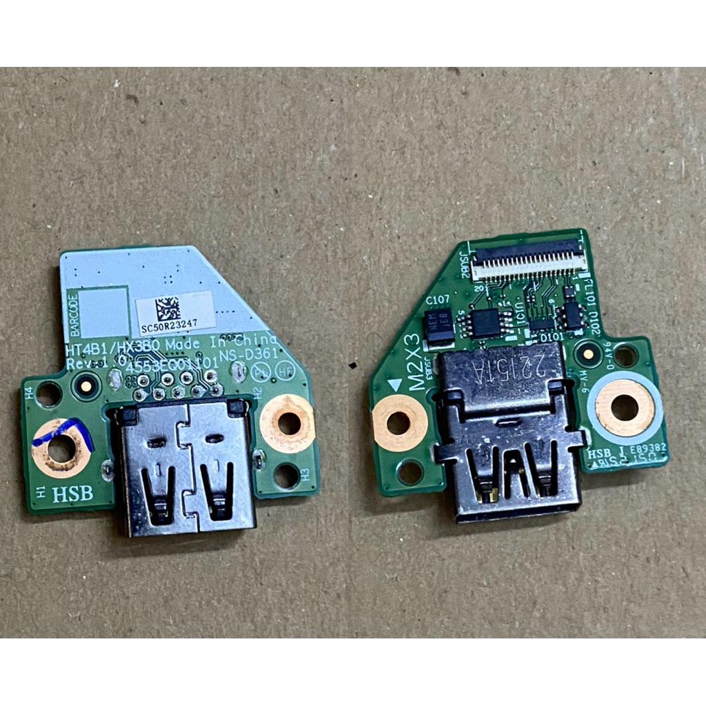 ส่วนประกอบแล็ปท็อป ThinkPad X13 Gen 2 T14s Gen 2 USB Board 5C50Z44734 NS-D361
