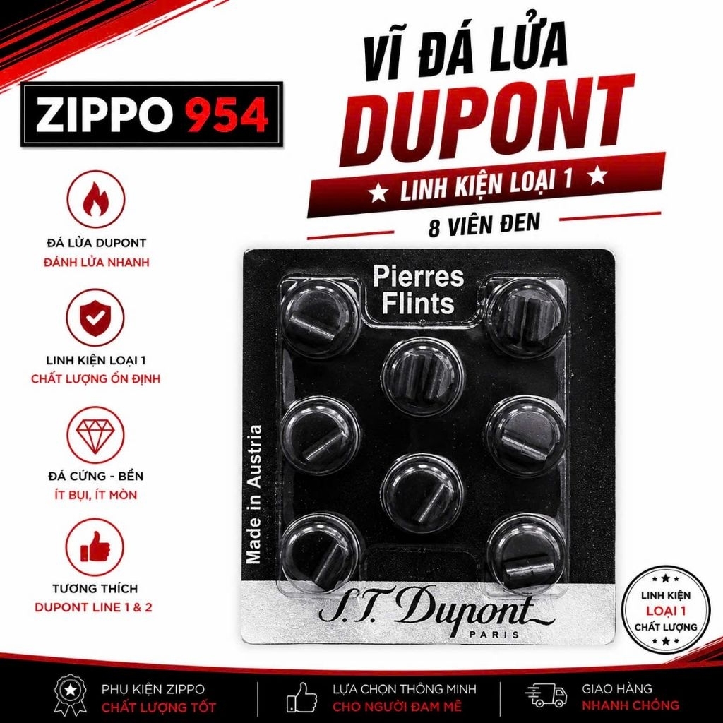 [Zippo 954] โบว์หิน Dupont พรีเมี่ยม ST