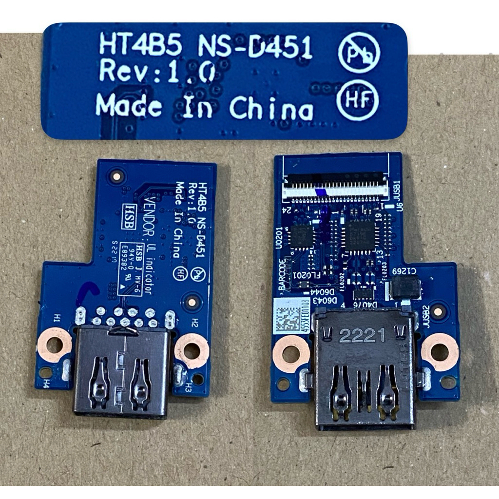 ThinkPad T14 P14s Gen 2 แล็ปท็อป USB Board (AMD)