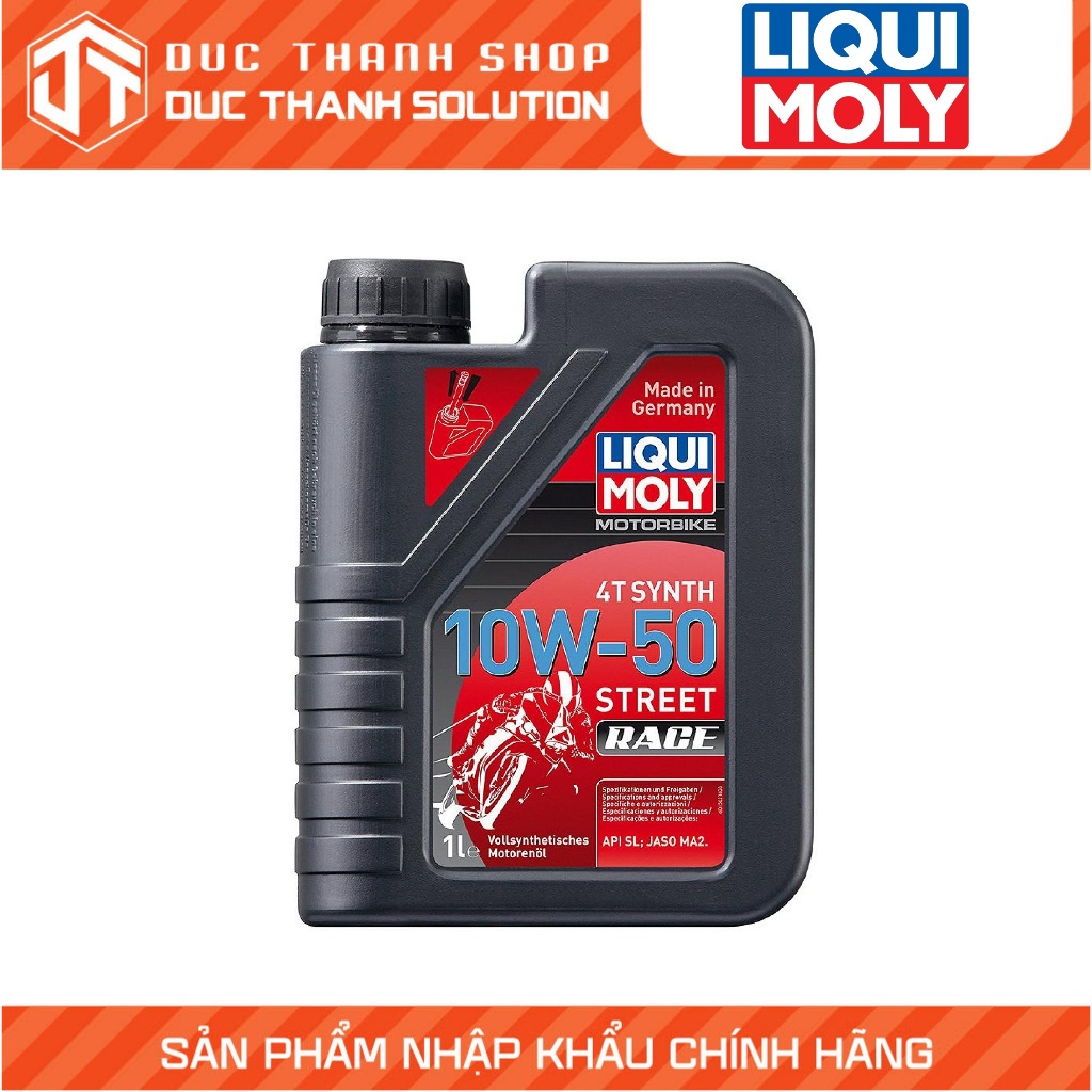 Liqui Moly น้ํามันสําหรับรถจักรยานยนต์ขนาดใหญ่ Exciter Racing Liqui Moly 10w50 1502 1L