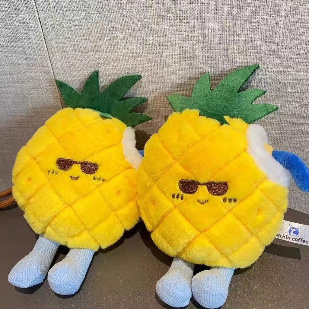CUTE PINEAPPLE, PINEAPPLE, พวงกุญแจ PINEAPPLE (ของสะสมจริง)