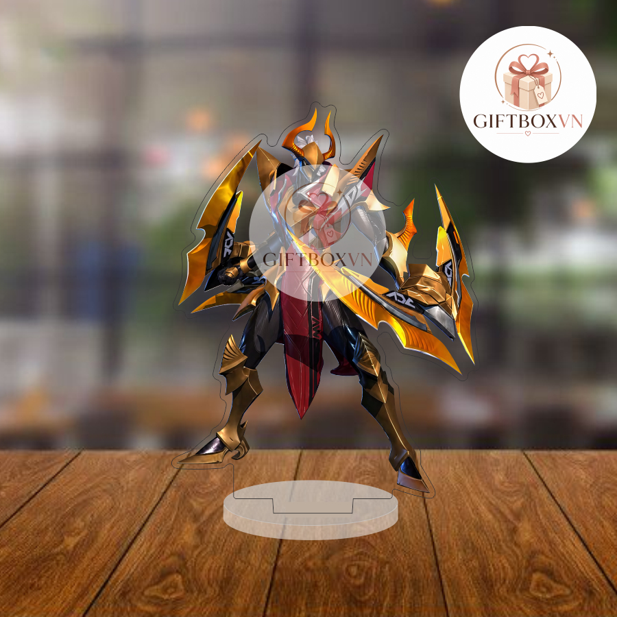 Standee รุ่น General Nakaroth - Lien Quan Mobile - 15cm - ของตกแต่งโต๊ะทํางานเข้ามุมศึกษา