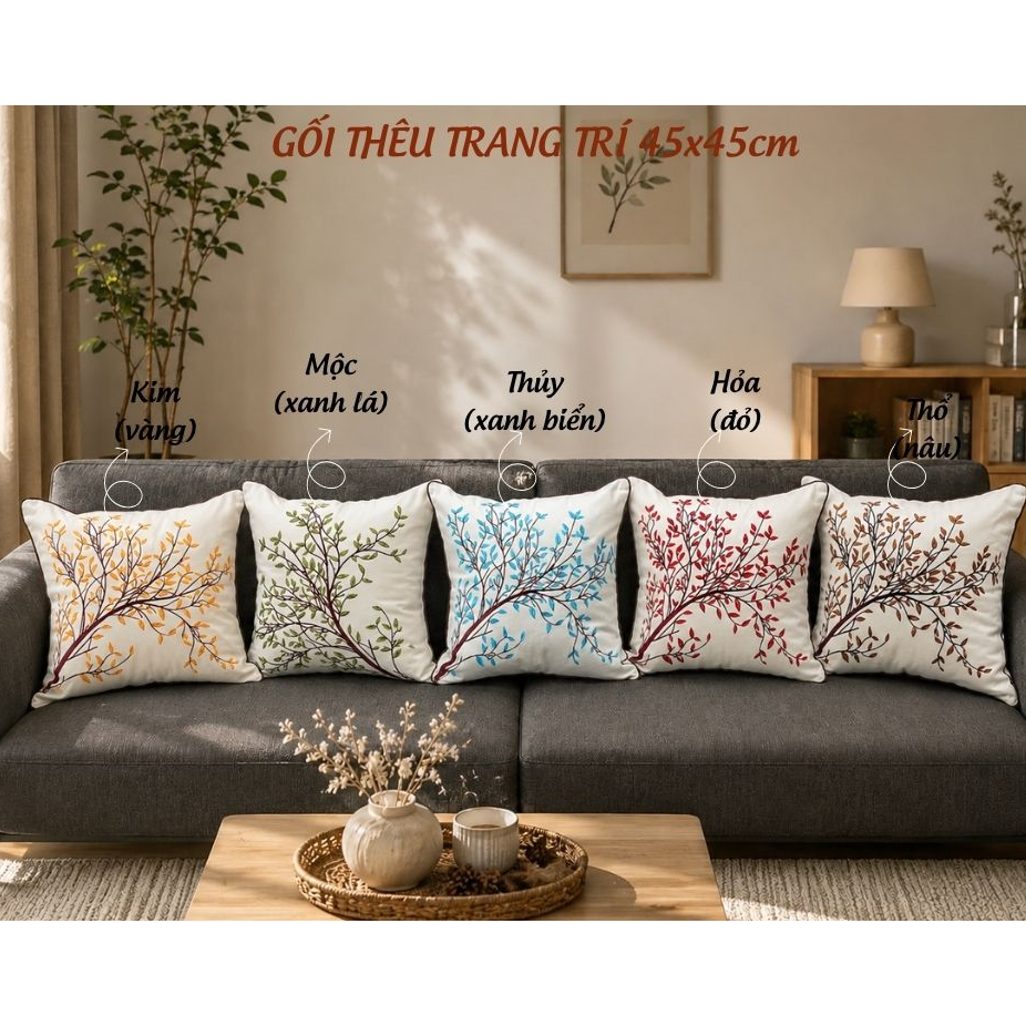 DECORATIVE PILLOW 45X45CM