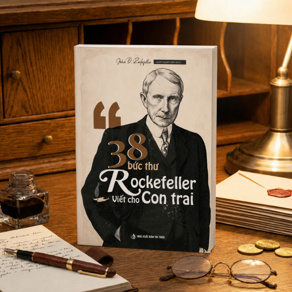 หนังสือ - 38 ตัวอักษร Rockefeller ถึงลูกชายของเขา - TUANVIETBOOKS