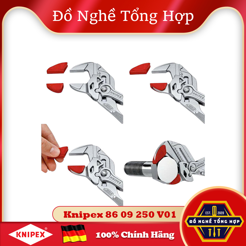 ชุดขายึดพลาสติก Knipex 86 09 250 V01-B2 - ติดคีมประแจ Knipex 250 มม. [เยอรมันแท้/เยอรมนี]