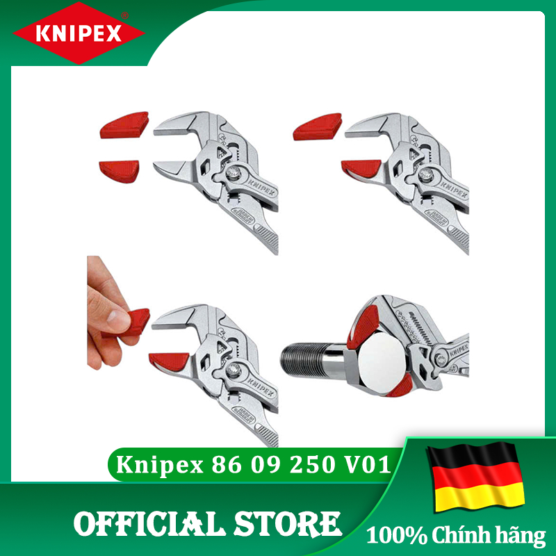 ชุดขายึดพลาสติก Knipex 86 09 250 V01-B2 [เยอรมันแท้/เยอรมนี]
