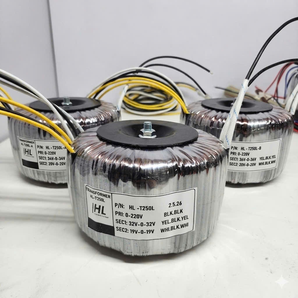[หม้อแปลงลําโพง 250w] หม้อแปลงไฟ Toroidal สําหรับทวีตเตอร์ T20 T21 32v 0 32v, 19v 0 19v