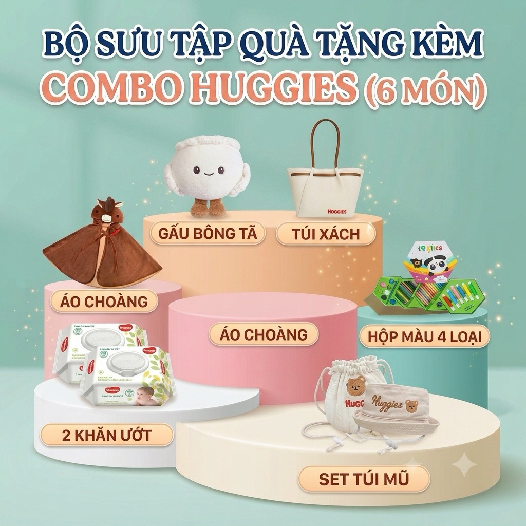 ของขวัญเมื่อซื้อกับ HUGGIES DIAPERS