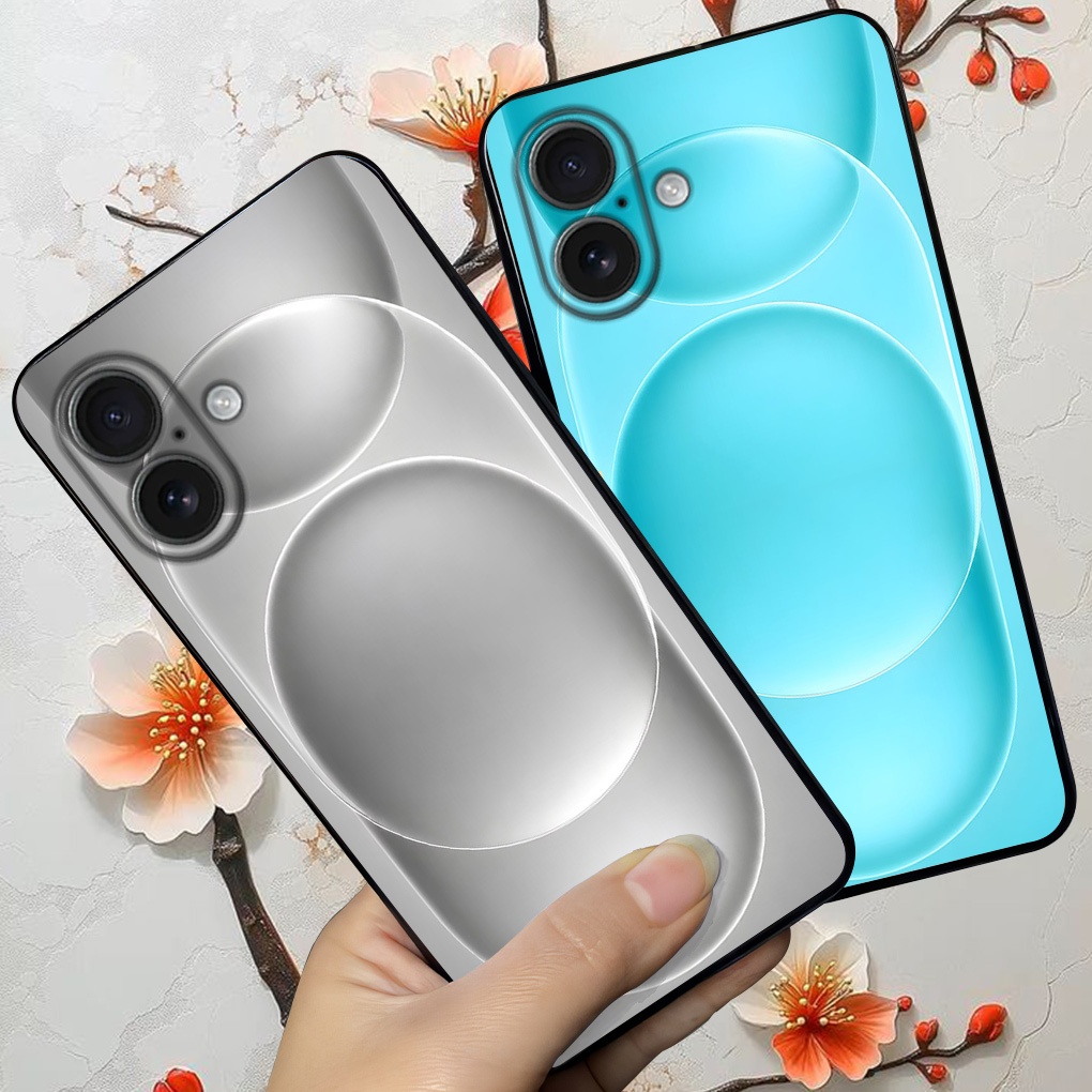 เคสสําหรับ Iphone 16 / 16 pro / 16 plus / 16 max /16e พร้อมพิมพ์ลายวงกลมสีใหม่ 1