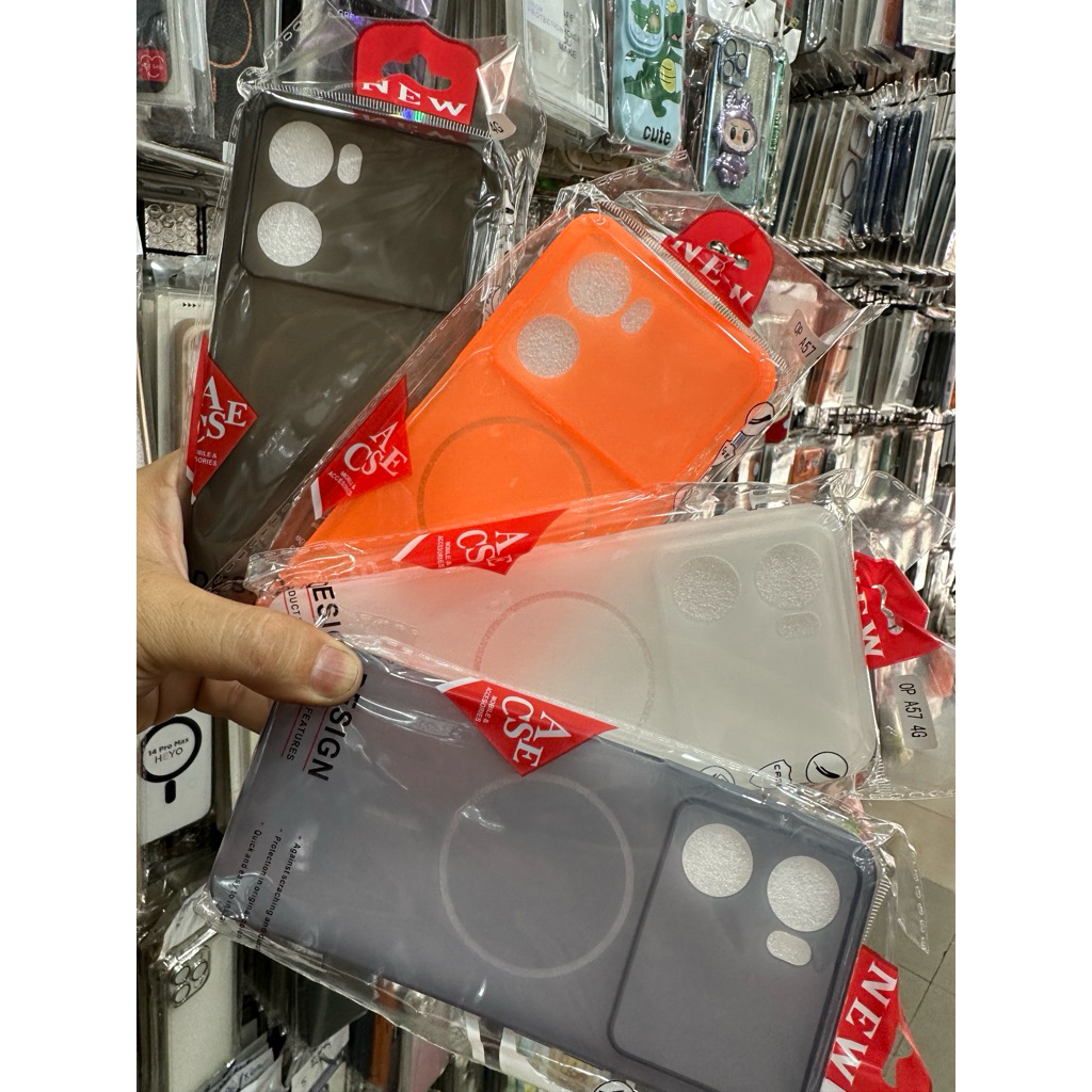 Oppo A57, Oppo A16, Oppo A55 4G / Realme C85 Pro เคสยืดหยุ่นการออกแบบป้องกันกล้อง