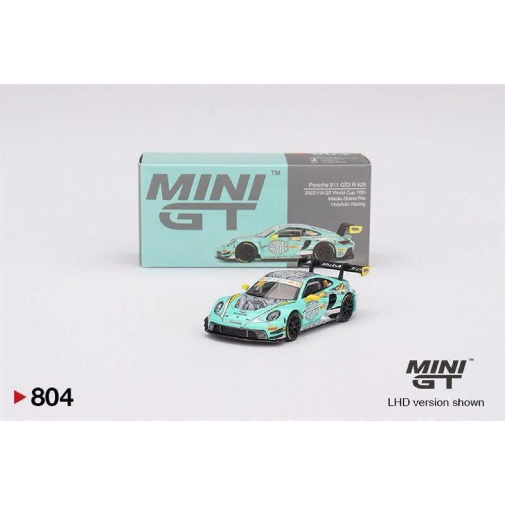 Mini GT Porsche 911 GT3 R รถโมเดล