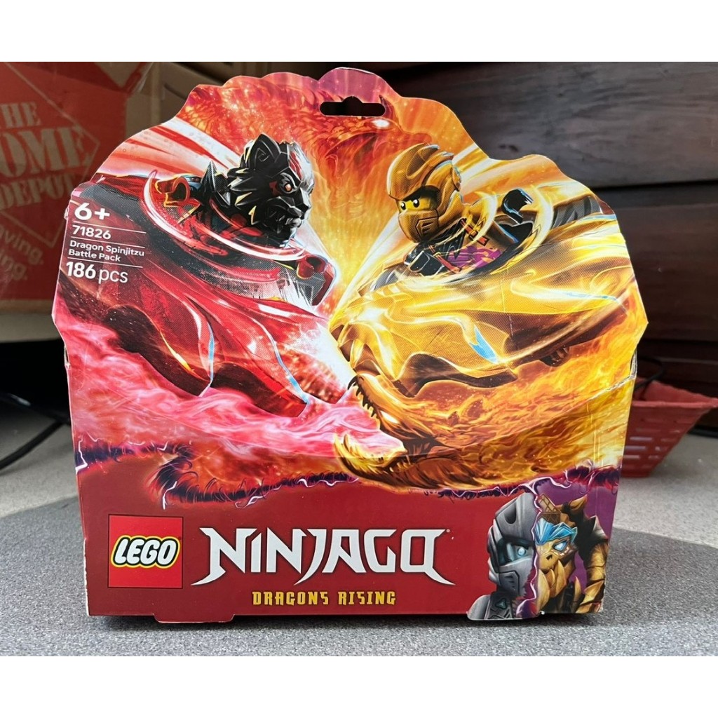 Ninjago Model - 71826 - Dragon Spinjitzu Battle Pack - Lego [GENUINE]