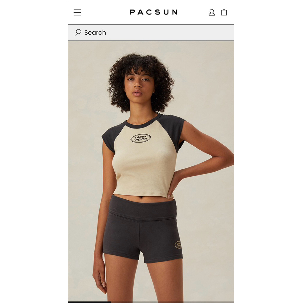 เลกกิ้งขาสั้นหนา Pacsun