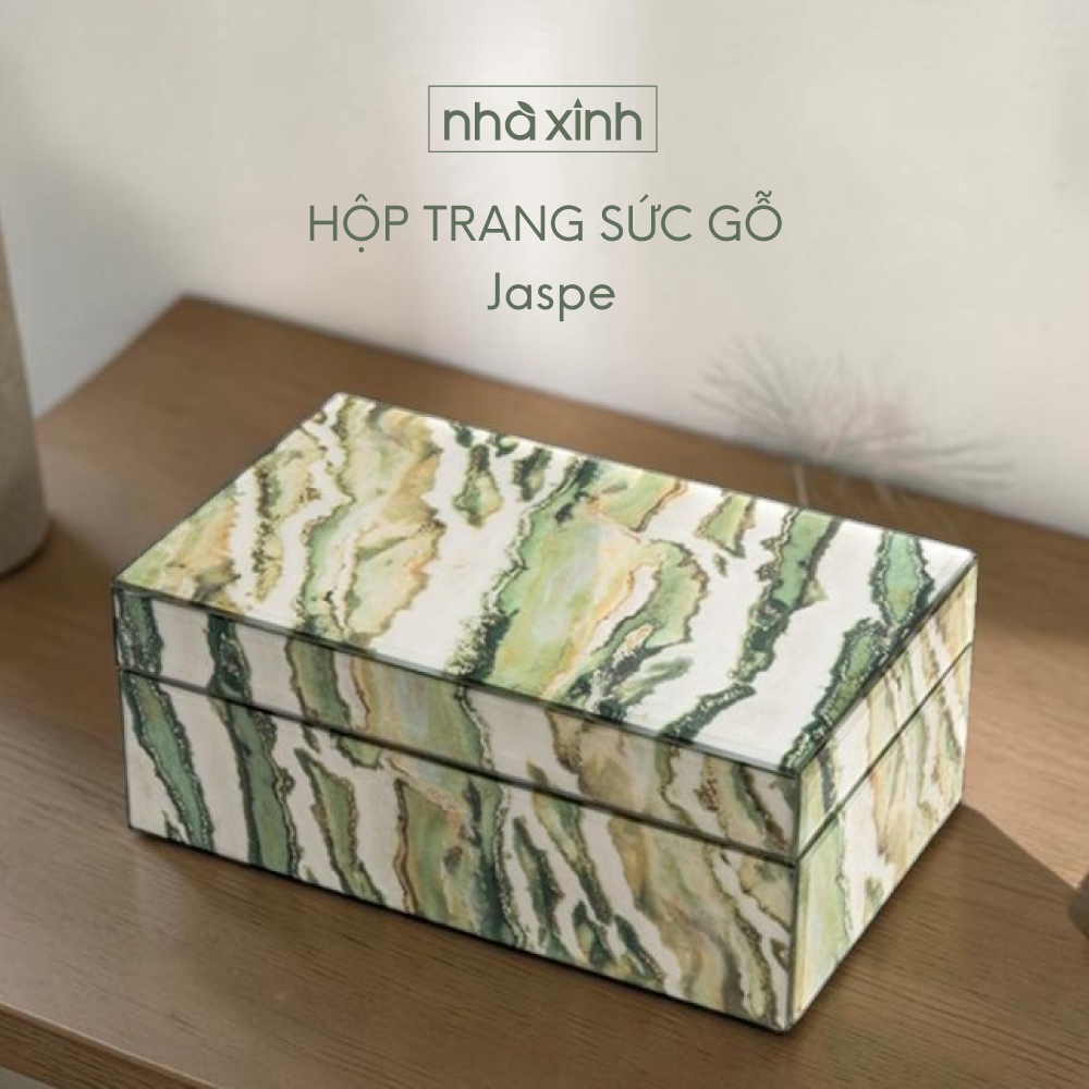 กล่องไม้ Jaspe M 21X13Xh8.5 Sph02B - บ้านสวย