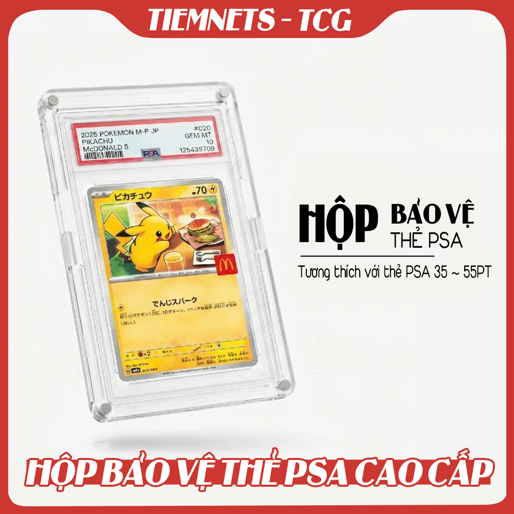 SMOOTH CASE - กล่องป้องกันการ์ด PREMIUM TCG PSA