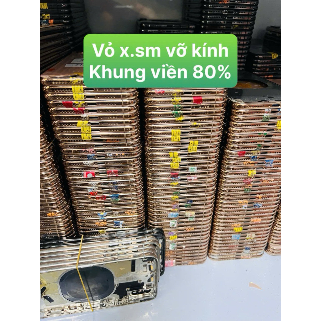 เคส X.sm กระจกหลังหัก 80%