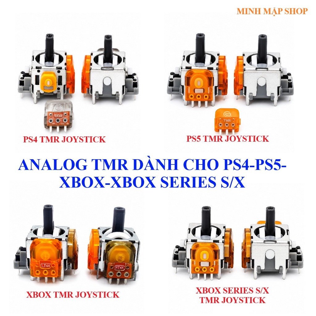 ANALOG TMR สําหรับ HANDLE PS4-PS5-XBOX-XBOX SERIE S/X