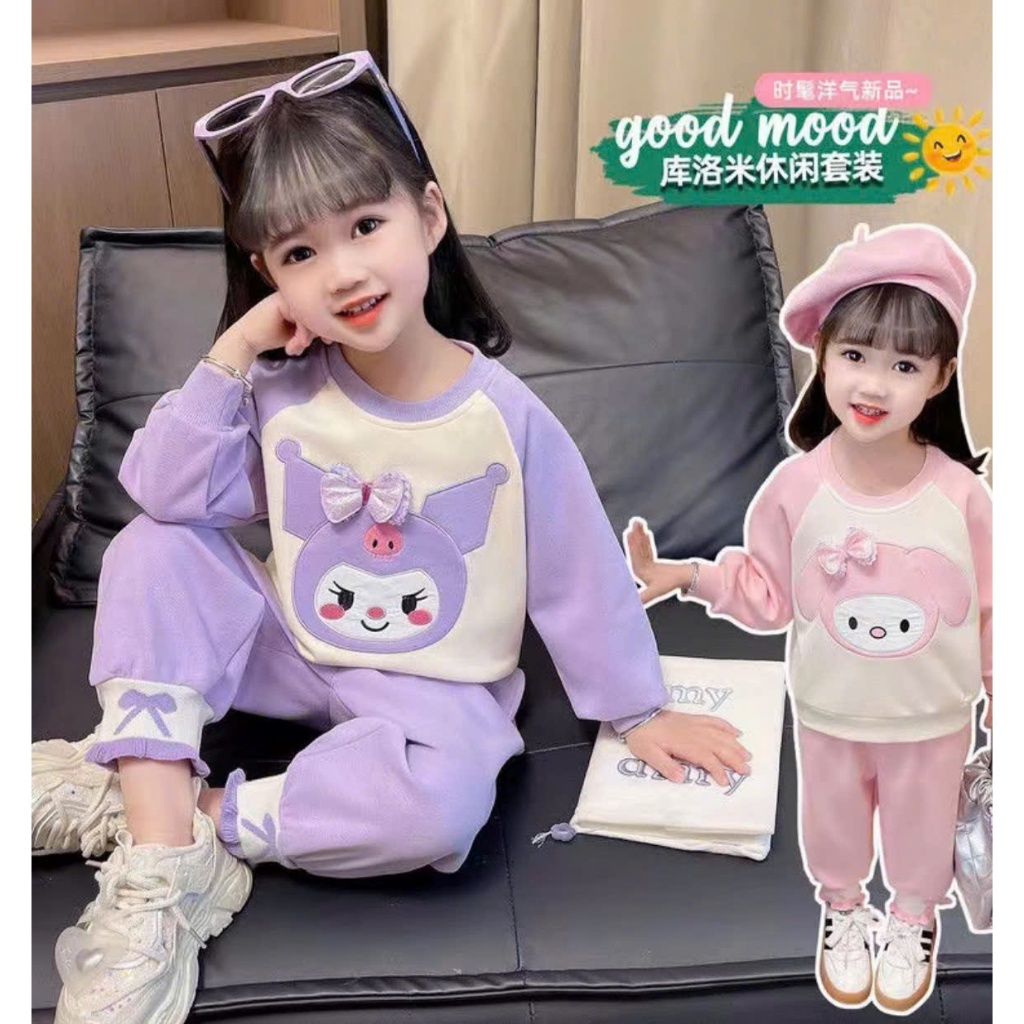 เสื้อผ้าสําหรับเด็กทารก 6--28kg MODEL (KURUMI LONG-Sleeve Cotton Flannel Set---