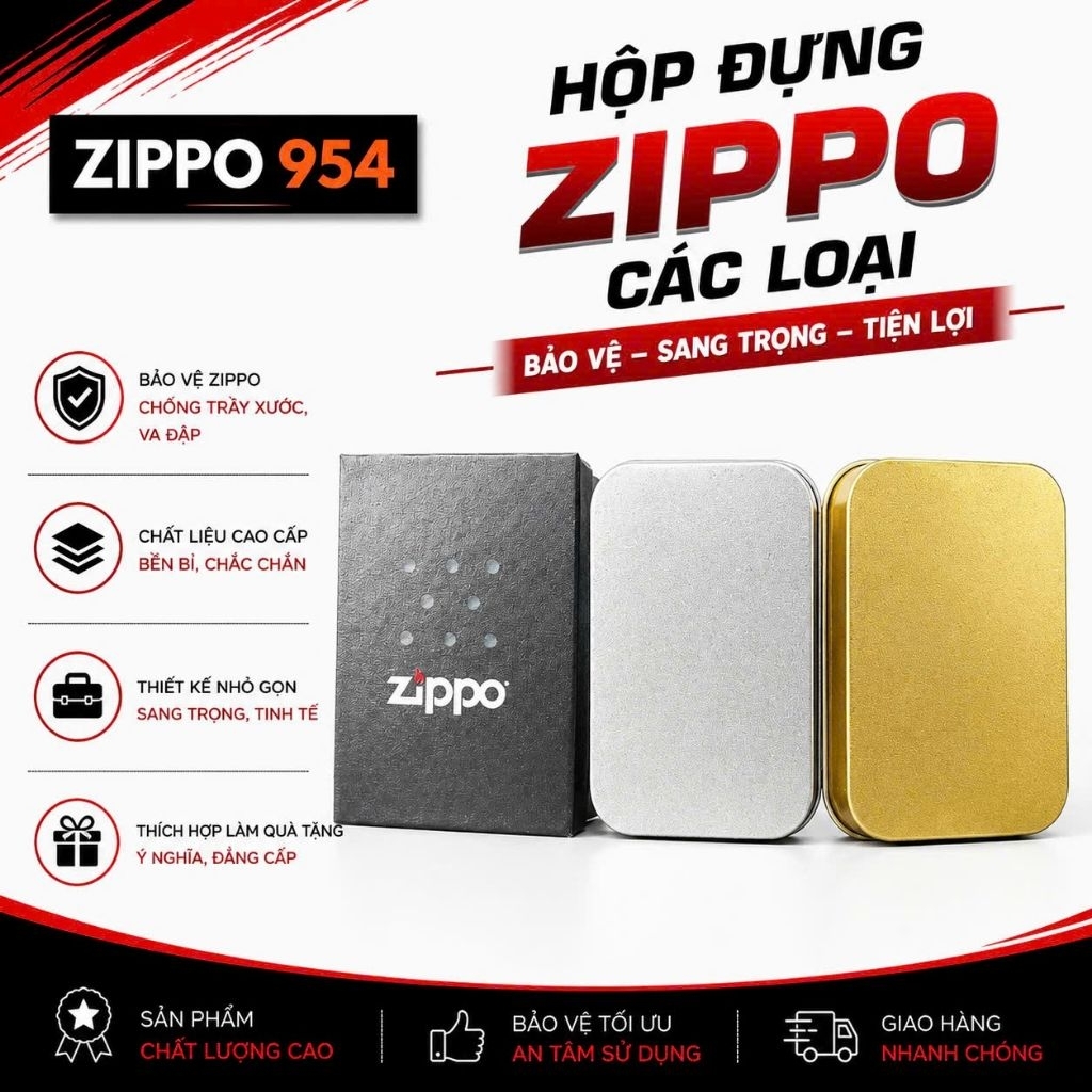 [Zippo 954] กล่องเก็บของ Zippo