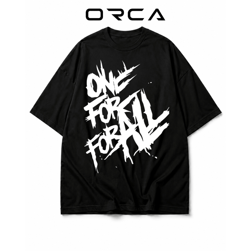 เสื้อยืด Orca พิมพ์ลาย All For One My Hero Academia - ผ้าคอตตอนคุณภาพสูง - ORCA1441