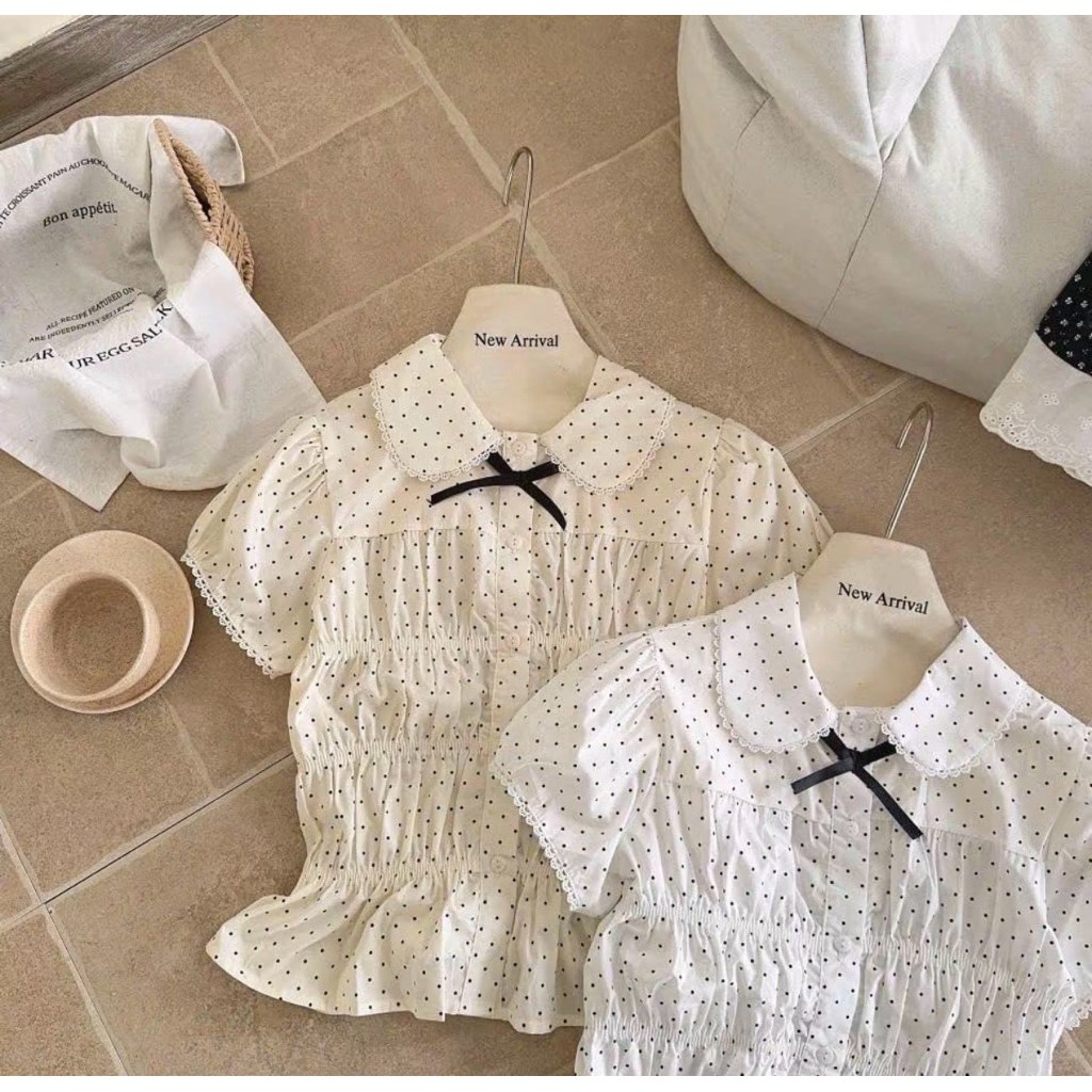 CREAM BEIGE SHIRT WITH ERRORS