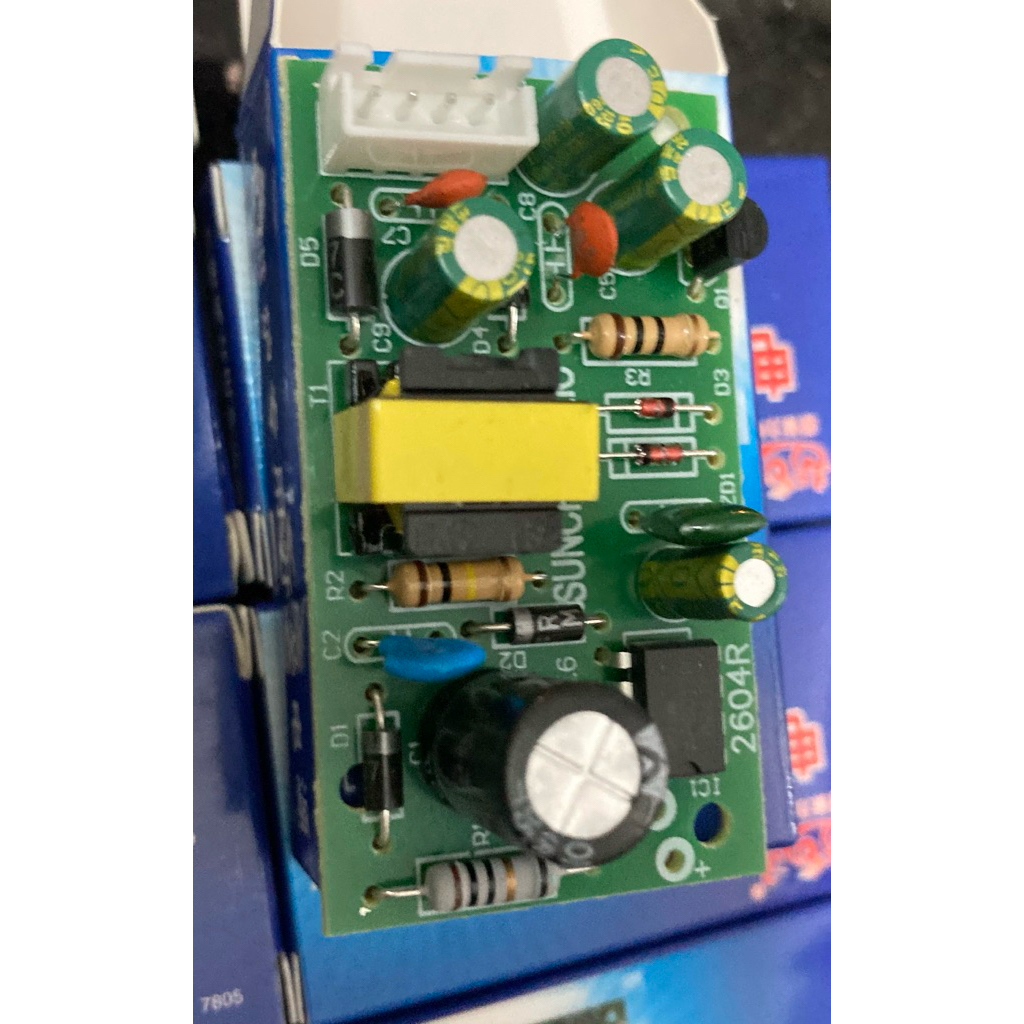 300VDC multi-function pulse แหล่งบอร์ดเอาต์พุต + 5V + 12V + 18V 2A