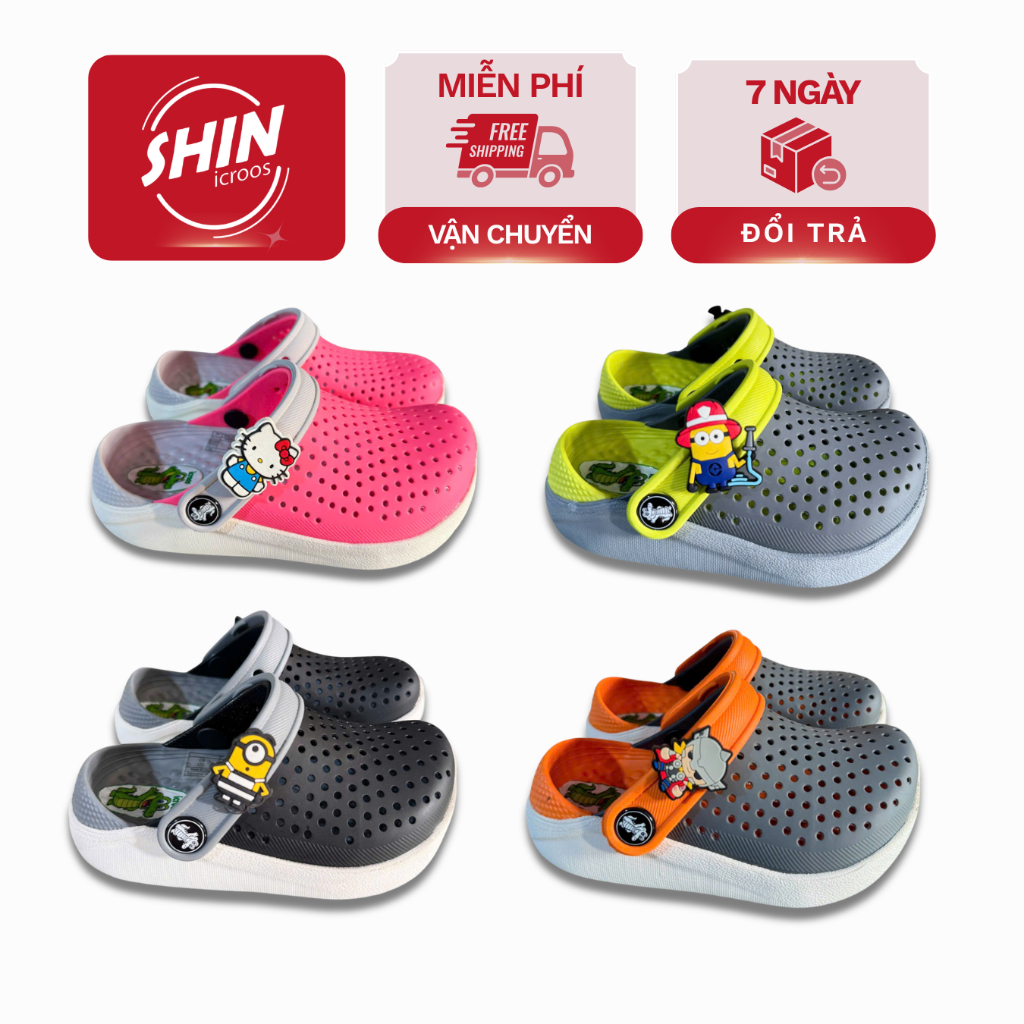 รองเท้าแตะ Icroos Literide สําหรับเด็ก รองเท้าแตะ Icroos ระบายอากาศได้สําหรับ Literide สบายแฟชั่น [B