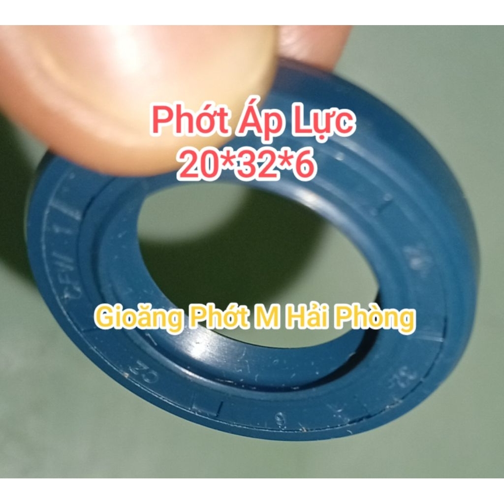 ซีลแรงดัน 20*32*6, 20x32x6 ซีลยึดปั๊ม ซีลพวงมาลัย ซีลยึดตําแหน่ง ทนแรงดัน