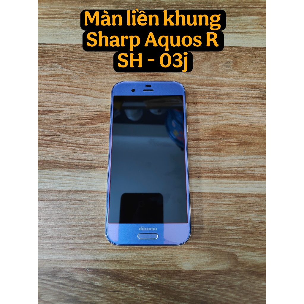 Sharp Aquos R SH - 03j หน้าจอไร้กรอบ สัมผัสเรียบ จอแสดงผลที่สวยงาม
