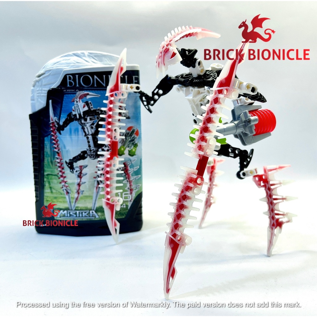 BIONICLE AUD - BIONICLE MISTIKA ASSEMBLY TOY - 8694 Krika พร้อมกล่อง