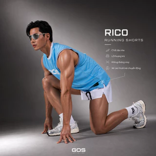 GOS Rico S24 กางเกงวอร์มวิ่งแบบแยกส่วน 2 ชั้น