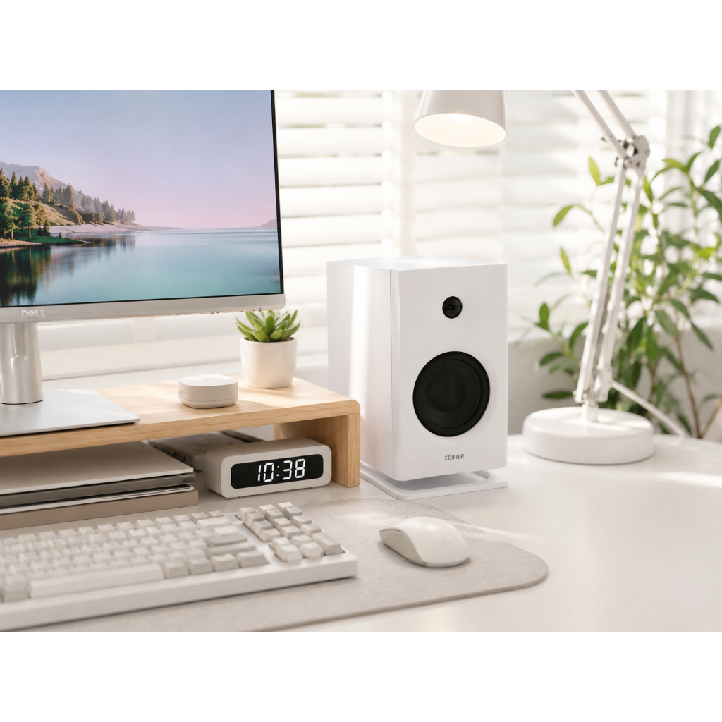 EDIFIER MR4 ขาตั้งลําโพง – OPTIMAL LISTENING ANGLE, การทํางานของสารเพิ่มประสิทธิภาพ ANGLE