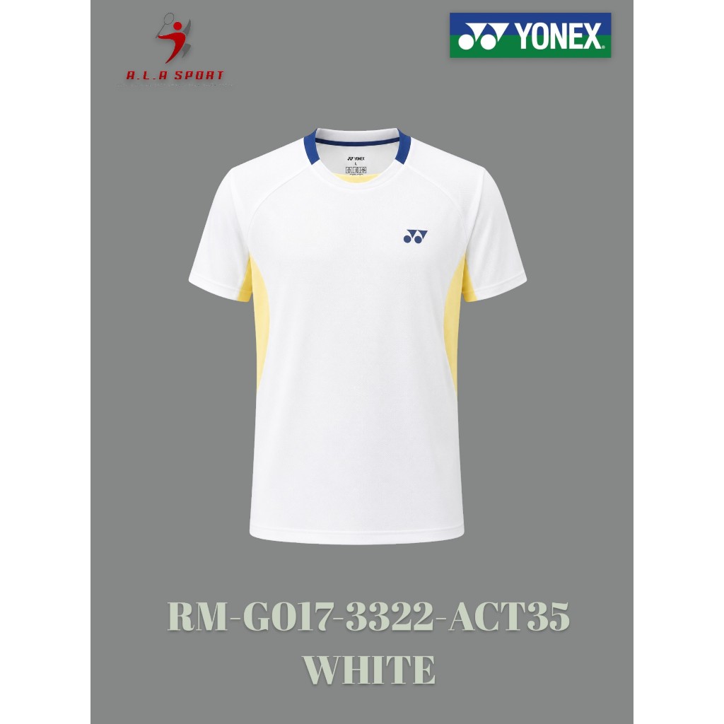 เสื้อแบดมินตัน Yonex ของแท้ เสื้อ Yonex Active RM-3322-ACT35