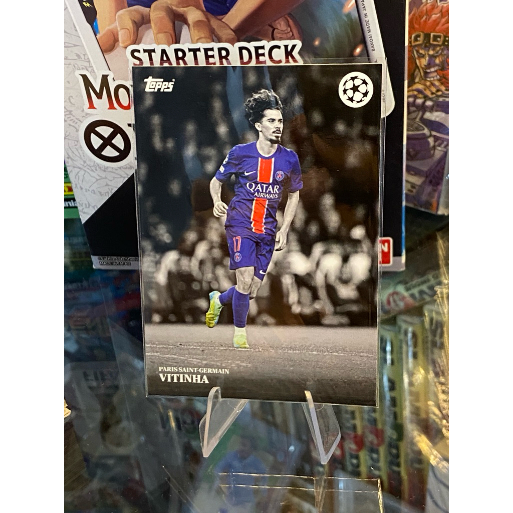 [FIRT C1 CHAMPIONSHIP] VITINHA Topps ONDEMAND 2025 Player Card PSG Shirt (การ์ดแข็ง)
